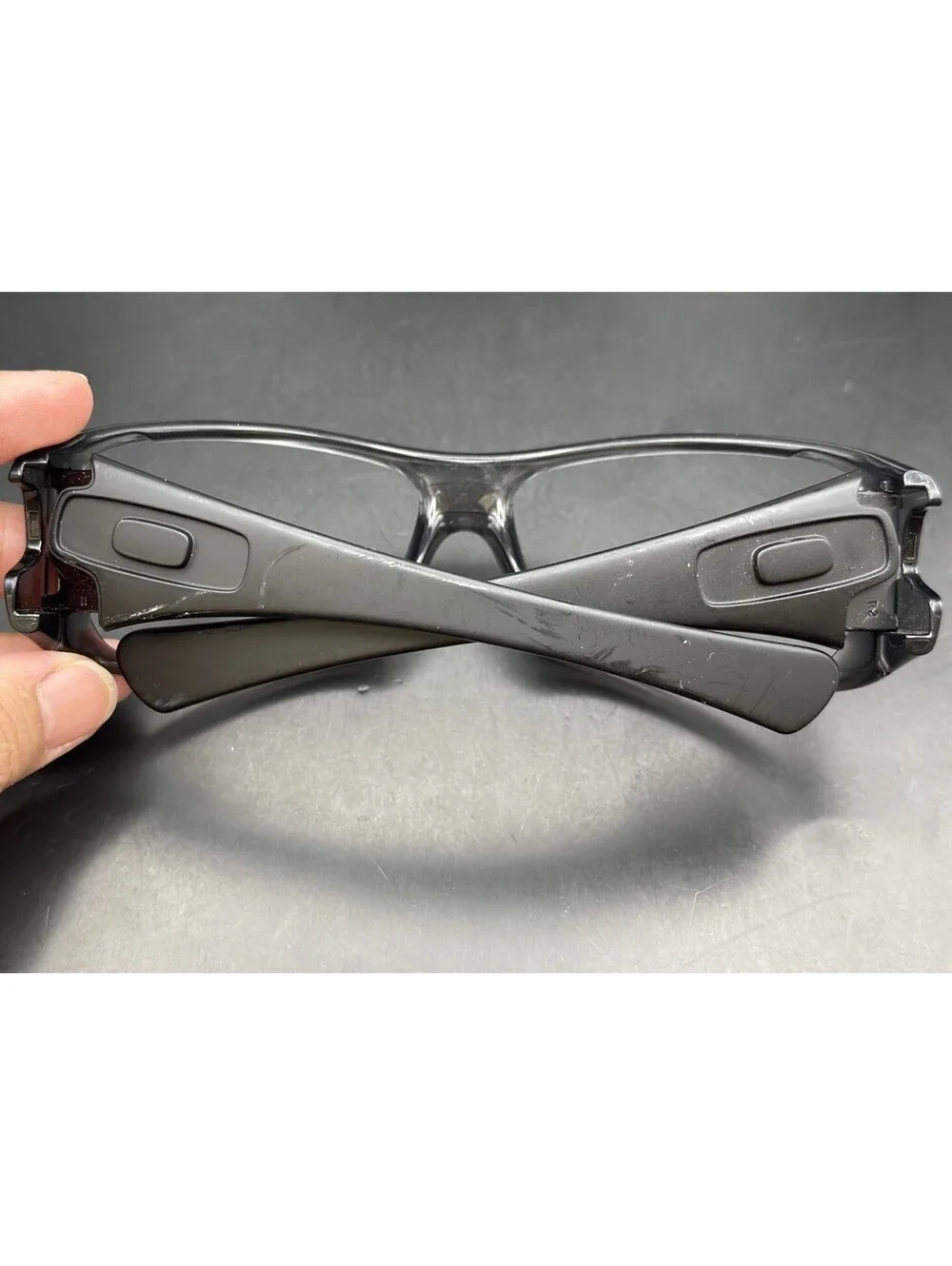 Oakley Antix Grey Smoke/Matte Black Frame